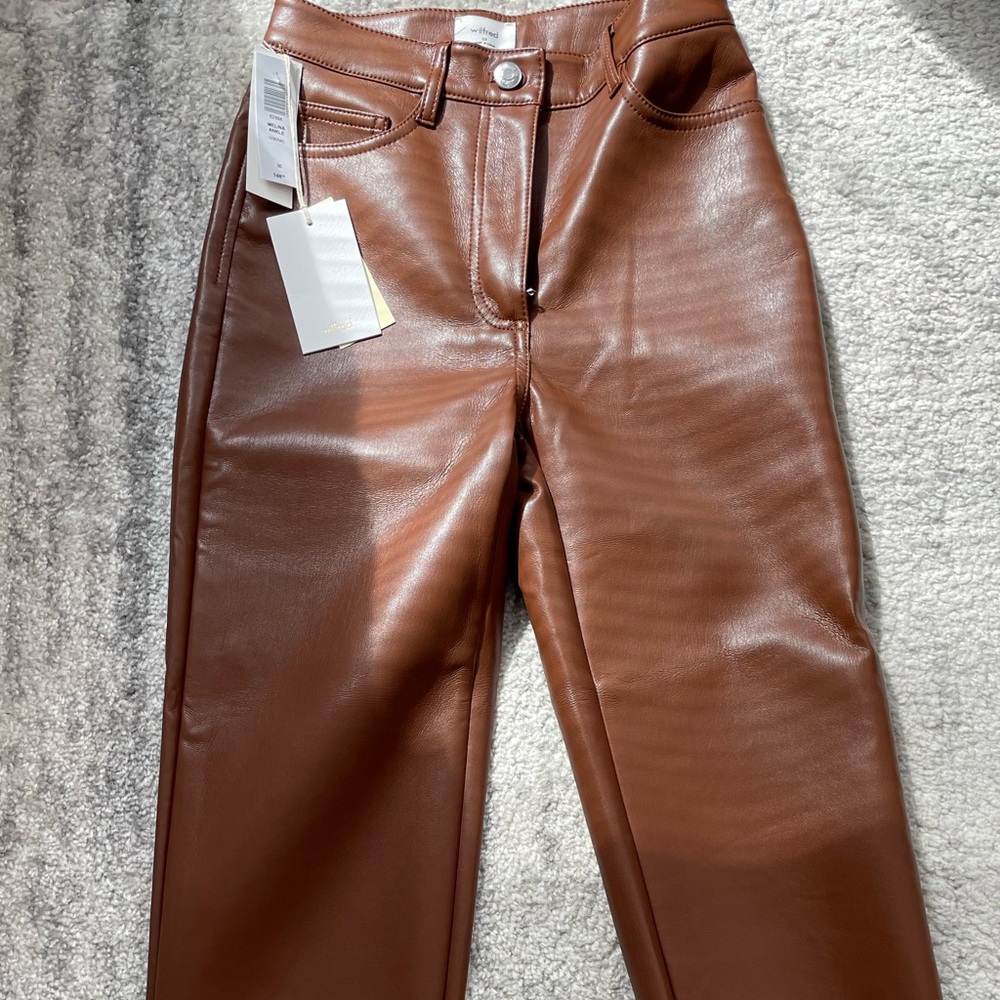 Wilfred leather pants